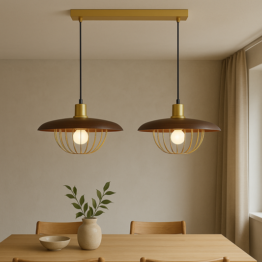 Solvynx | Vintage Scandinavian Pendant Lamp for Minimalist Interiors