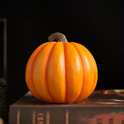 Spooky Jack O’Lantern – Realistic Skull Halloween Prop Decoration Piece