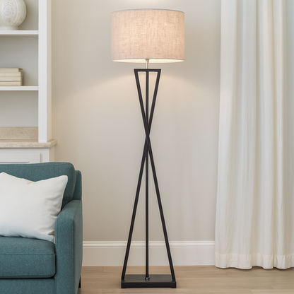 StellarLume | Elegant Tall Floor Lamp for Sophisticated Interiors