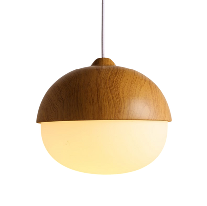 Sylura | Vintage Scandinavian Wooden Pendant Light