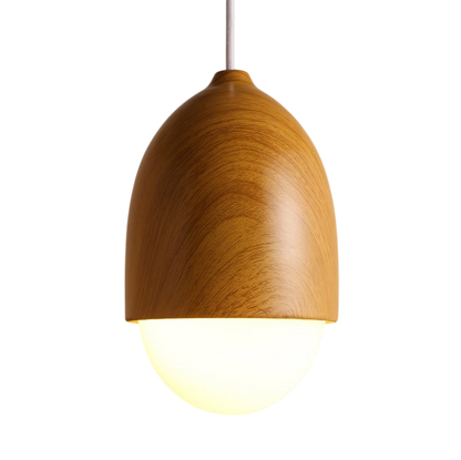Sylura | Vintage Scandinavian Wooden Pendant Light