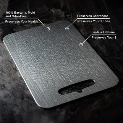ProBlade Titanium – Indestructible Titanium Kitchen Board for Professional Prep