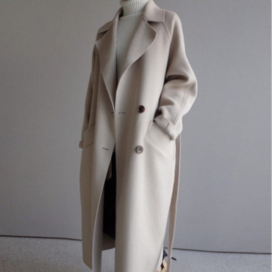 Evelina | Women's Longline Coat – Elegant Style for Cold Weather Seasons