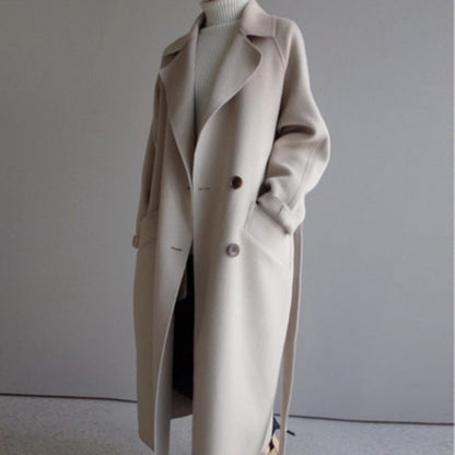 Evelina | Women's Longline Coat – Elegant Style for Cold Weather Seasons
