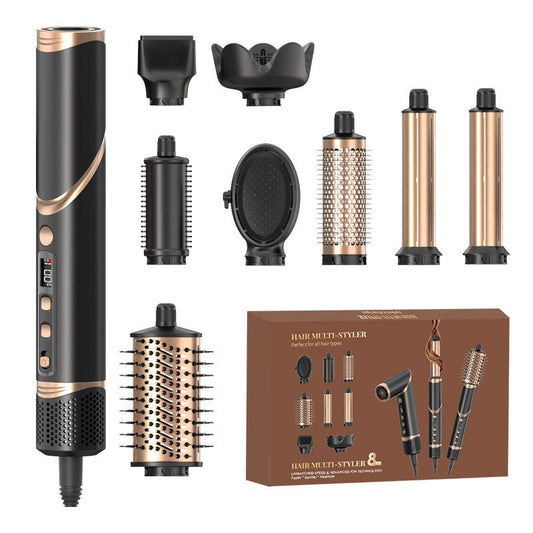 PowerStyle 8-in-1 – A multi-tool dryer set with 8 different attachments for complete styling control.