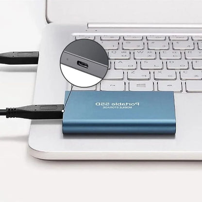High-Speed External SSD – Compact USB 3.1 Storage for Reliable Data Backup