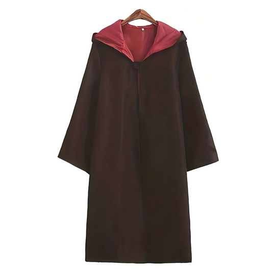 Hooded Wizard Cloak | Unisex Long Sleeve Halloween Costume