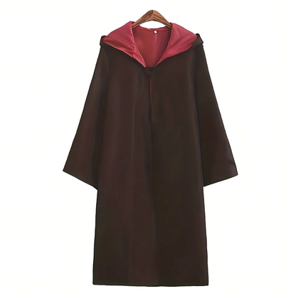 Hooded Wizard Cloak | Unisex Long Sleeve Halloween Costume