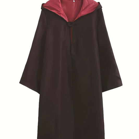 Hooded Wizard Cloak | Unisex Long Sleeve Halloween Costume