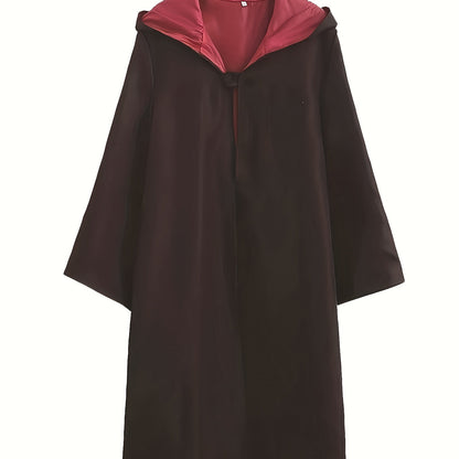 Hooded Wizard Cloak | Unisex Long Sleeve Halloween Costume