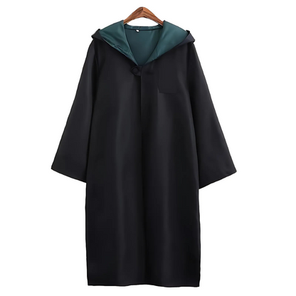 Hooded Wizard Cloak | Unisex Long Sleeve Halloween Costume