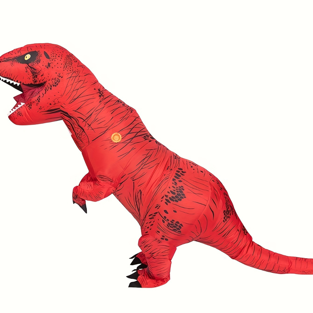 Unisex Giant Dinosaur Costume | Inflatable Full Body Halloween Jumpsuit