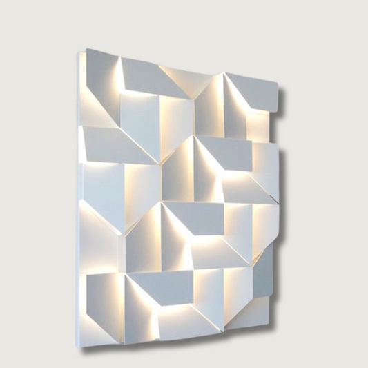 GlowVista – Modern 3D Wall Lamp for Breathtaking Visual Effects
