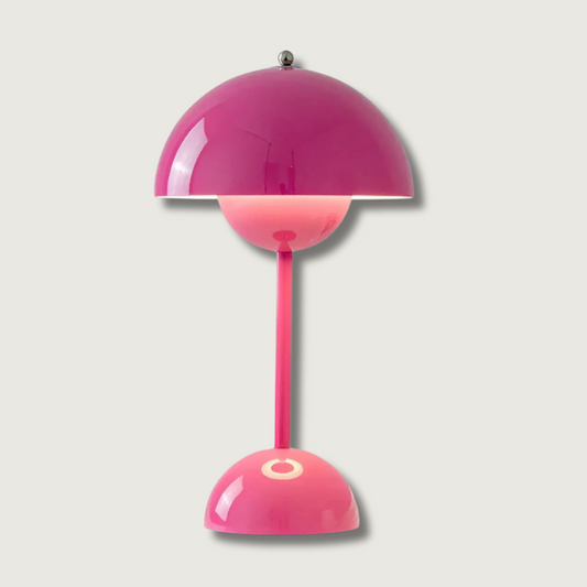 SnowGlow – Chic Modern Table Lamp for Soft, Diffused Light