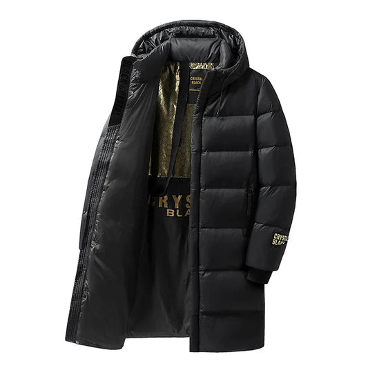 Calvin | Warm Durable Nylon Winter Coat for Men