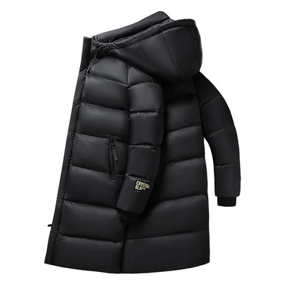 Calvin | Warm Durable Nylon Winter Coat for Men