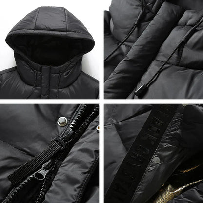 Calvin | Warm Durable Nylon Winter Coat for Men