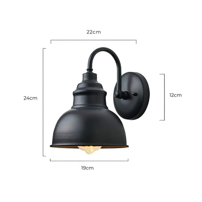 Heritage Outdoor Sconce – A rust-resistant, vintage-style wall lantern for patios and gardens.