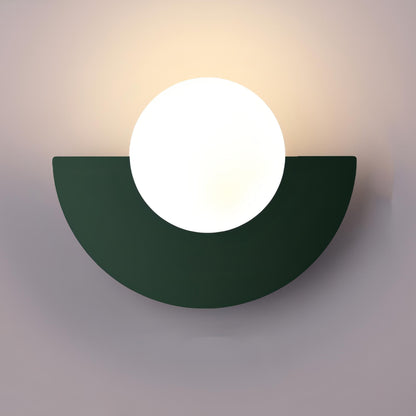 Vionis | Minimalist Nordic Wall Light with Semicircular Design