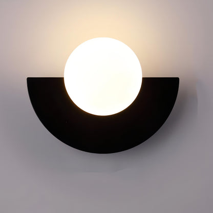 Vionis | Minimalist Nordic Wall Light with Semicircular Design