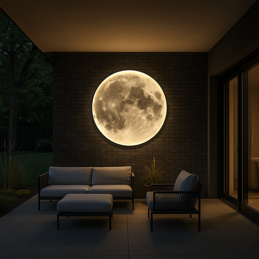 Wallure | Modern Moonlight Wall Lamp for Stylish Homes