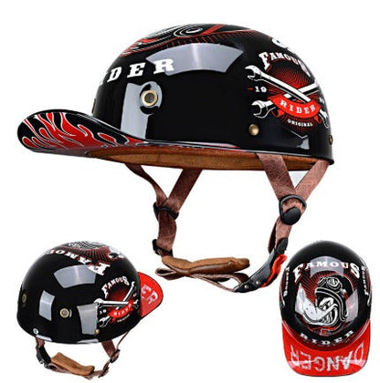 RideGuard – Stylish DOT & ECE Certified Motorcycle Helmet with Lightweight ABS Shell