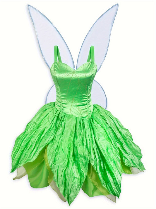 Women’s Sleeveless Mini Dress | Fairy Winged Halloween Costume