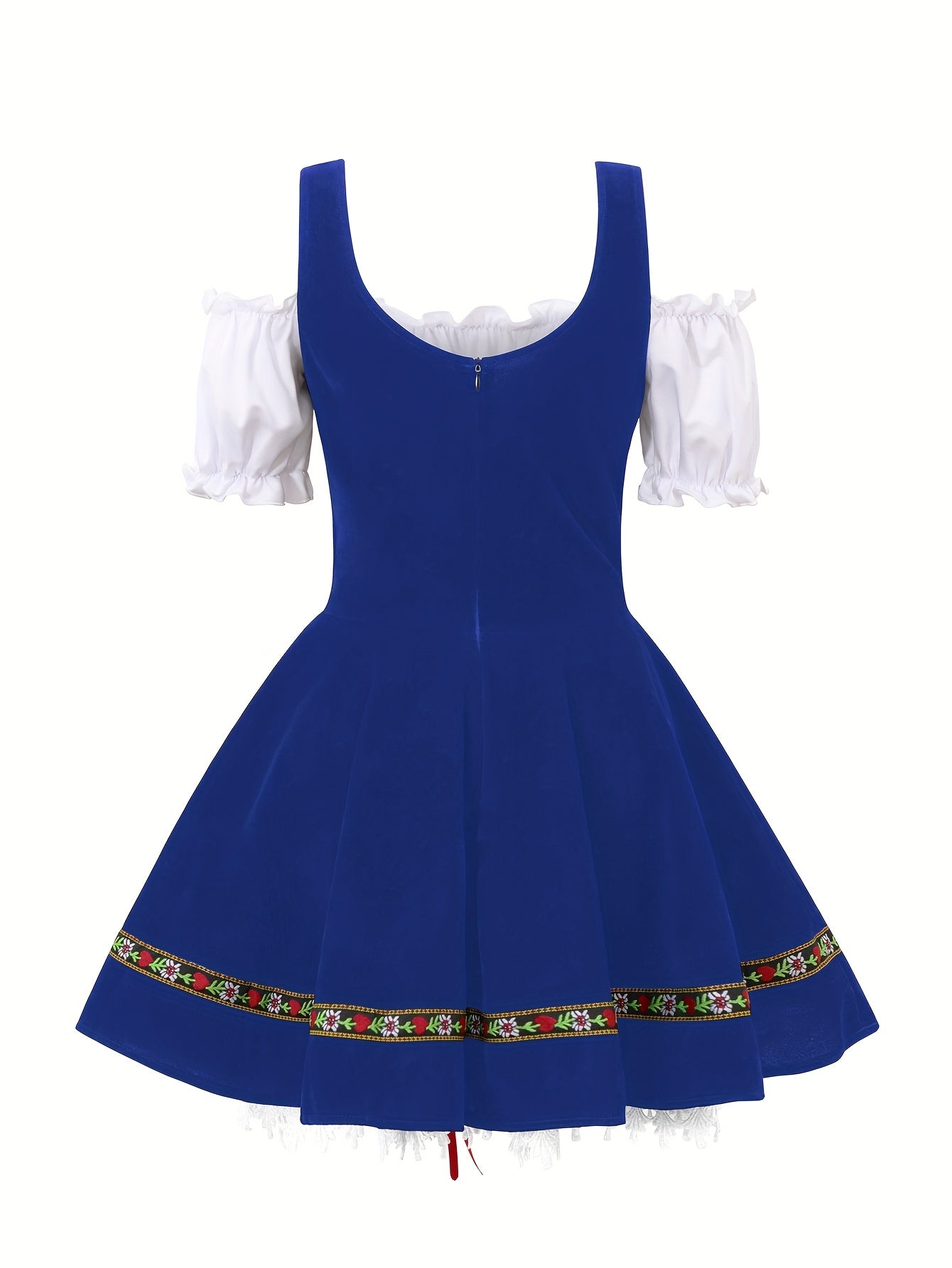 Plus Size Bavarian Mini Dress | Women’s Puff Sleeve Halloween Costume