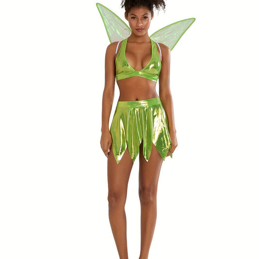 Women’s Halter Mini Set | Two-Piece Fairy Halloween Costume
