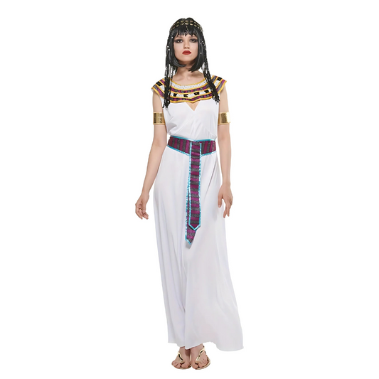 Women’s Sleeveless Cleopatra Maxi Dress | Royal Halloween Costume