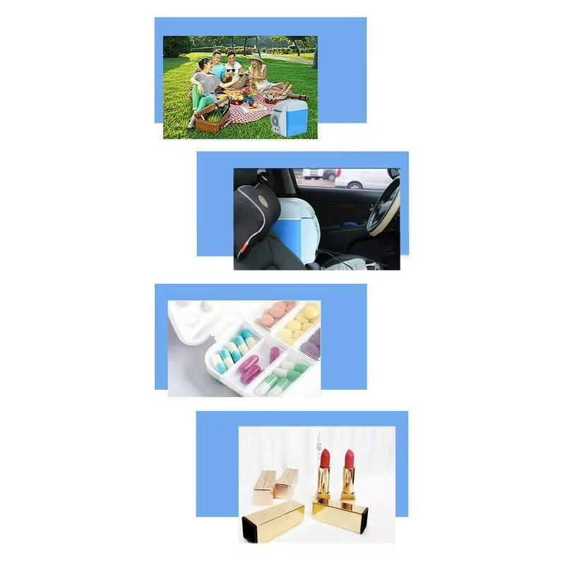 Insulated Auto Cooler and Warmer Box with Built-in Refrigerator Function