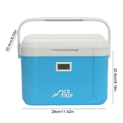 Compact Compressor Freezer for Camping Travel and Home Use
