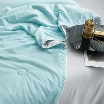 Cooling Summer Blanket with Dual-Sided Cold Touch Fabric
