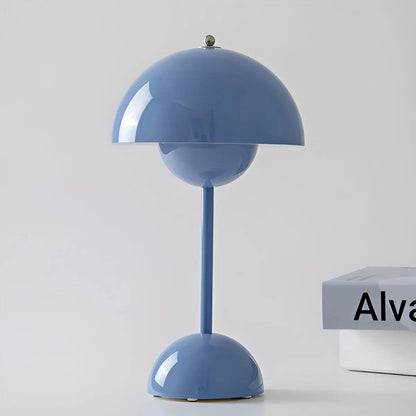 SnowGlow – Chic Modern Table Lamp for Soft, Diffused Light